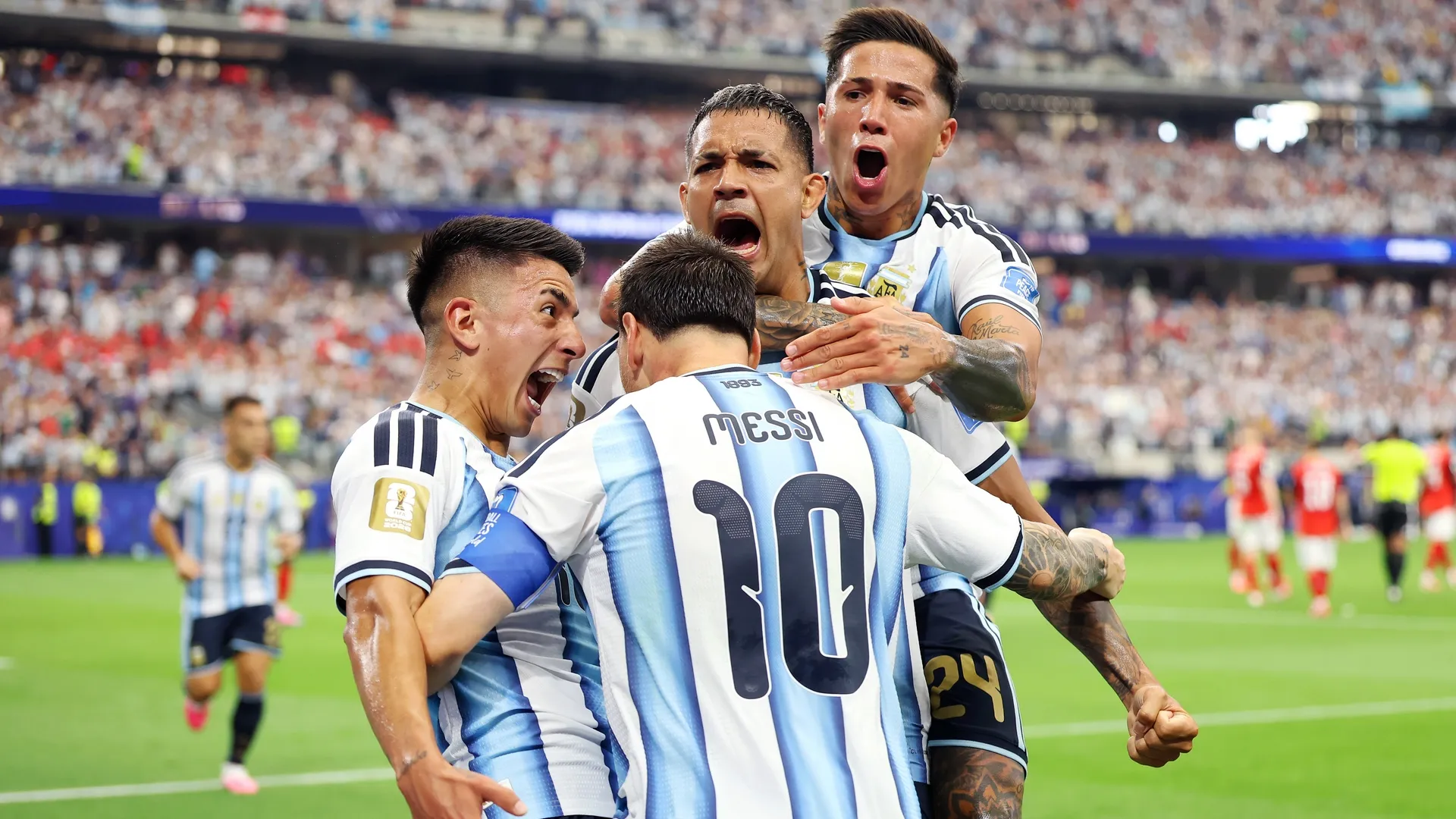 Argentina x Áustria - Foto: Charlotte Wilson/Getty Images.
