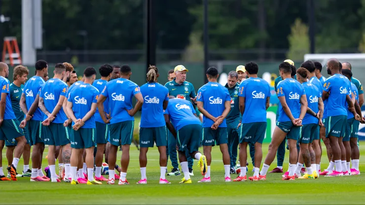 ESTADOS UNIDOS - NOVA JERSEY - 22/06/2026 - SELECAO BRASILEIRA, TREINO - O italiano Carlo Ancelotti tecnico da Selecao Brasileira durante treino no Centro de Treinamento CT Columbia Park. Foto: Rodolfo Buhrer/AGIF