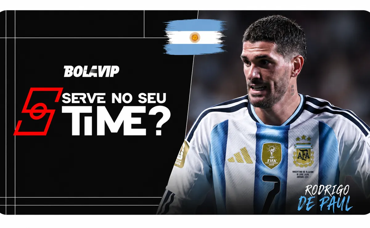 Rodrigo De Paul recebe elogios das torcidas brasileiras após vitória da Argentina na Copa do Mundo