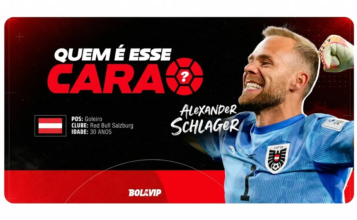 Quem é esse cara? Alexander Schlager provoca Messi antes de pênalti em Argentina x Áustria