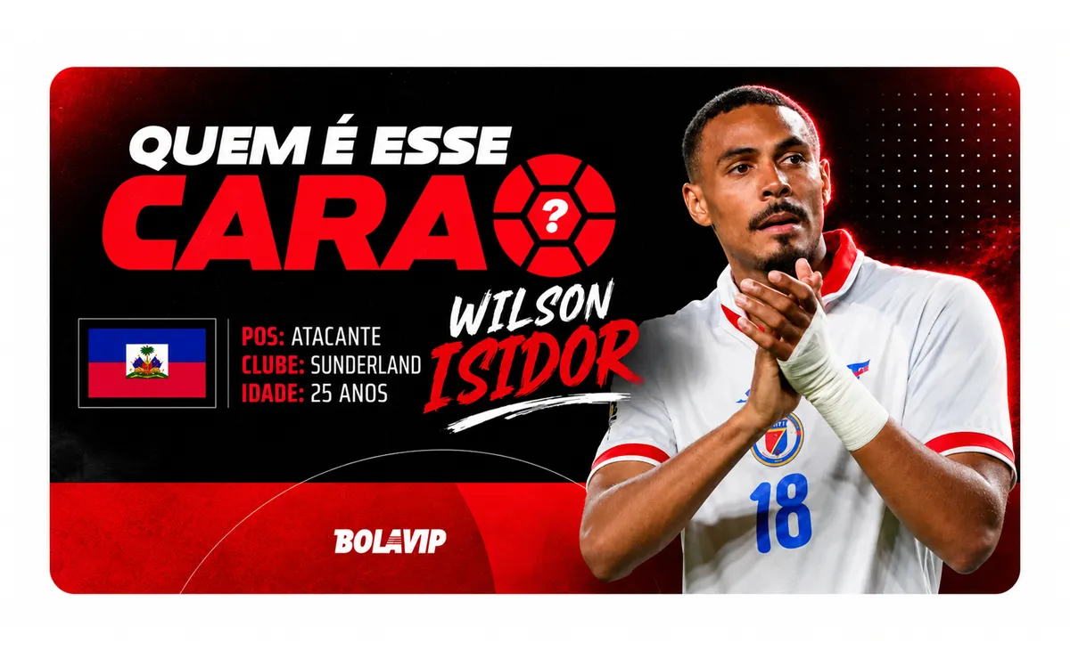 Quem é Wilson Isidor? Atacante do Haiti chamou atenção contra o Brasil na Copa do Mundo