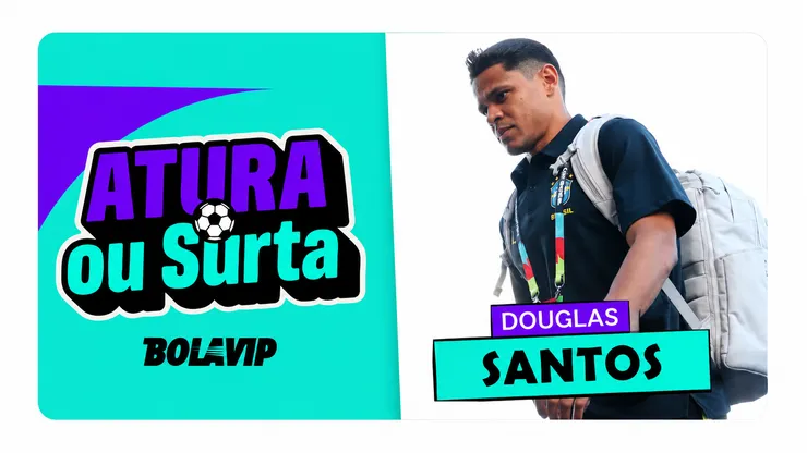Douglas Santos em ação no duelo contra o Haiti