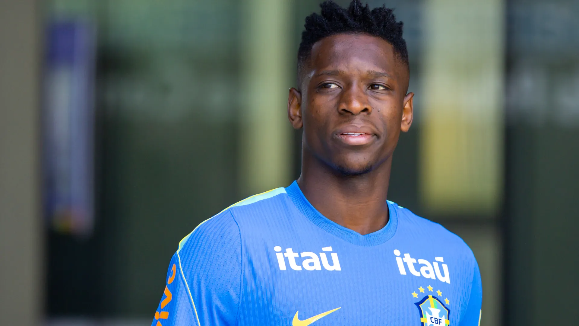 Luiz Henrique durante atividade do Brasil nos Estados Unidos – Foto: Rodolfo Buhrer/AGIF