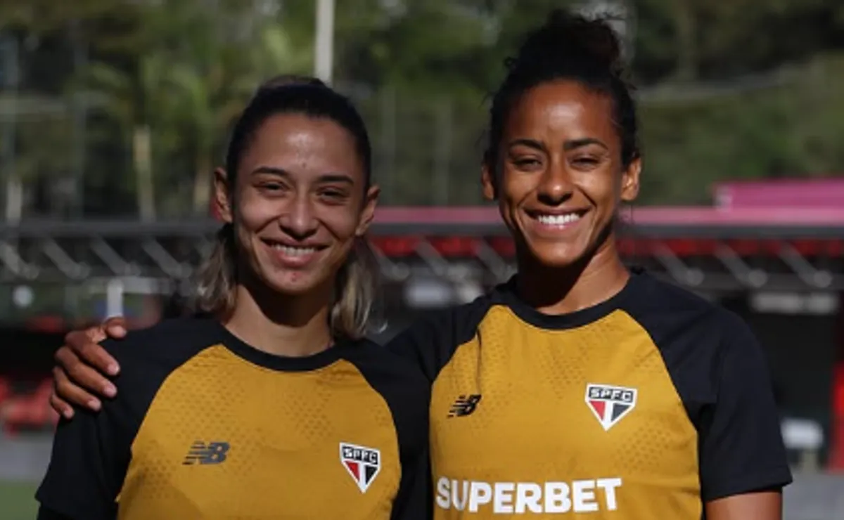 Serrana e Tayla se reapresentam ao São Paulo após período de treinos com a Seleção Feminina