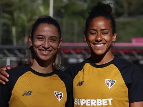 Serrana e Tayla se reapresentam ao São Paulo após treinos com a Seleção