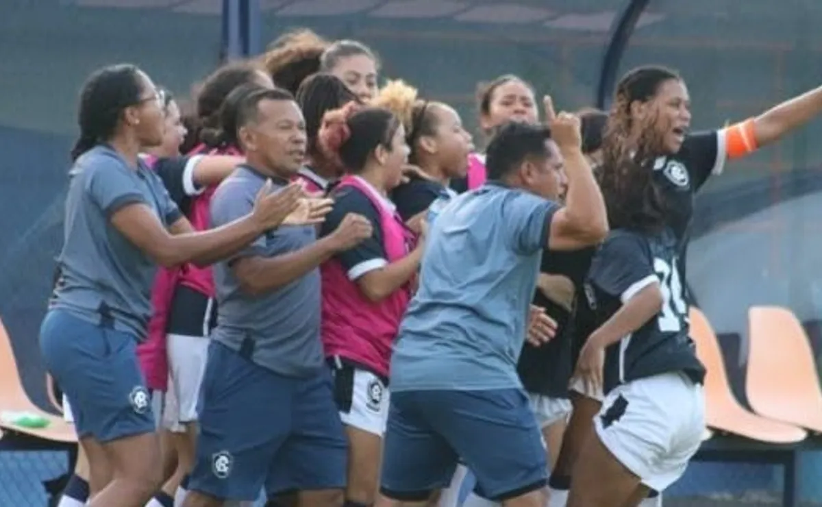 Clube do Remo empata fora de casa e destaca evolução no Brasileirão Feminino Sub-17