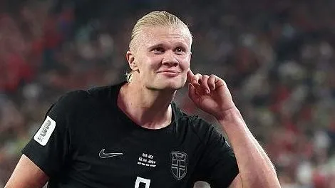 Haaland na Copa. Foto: Al Bello/Getty Images