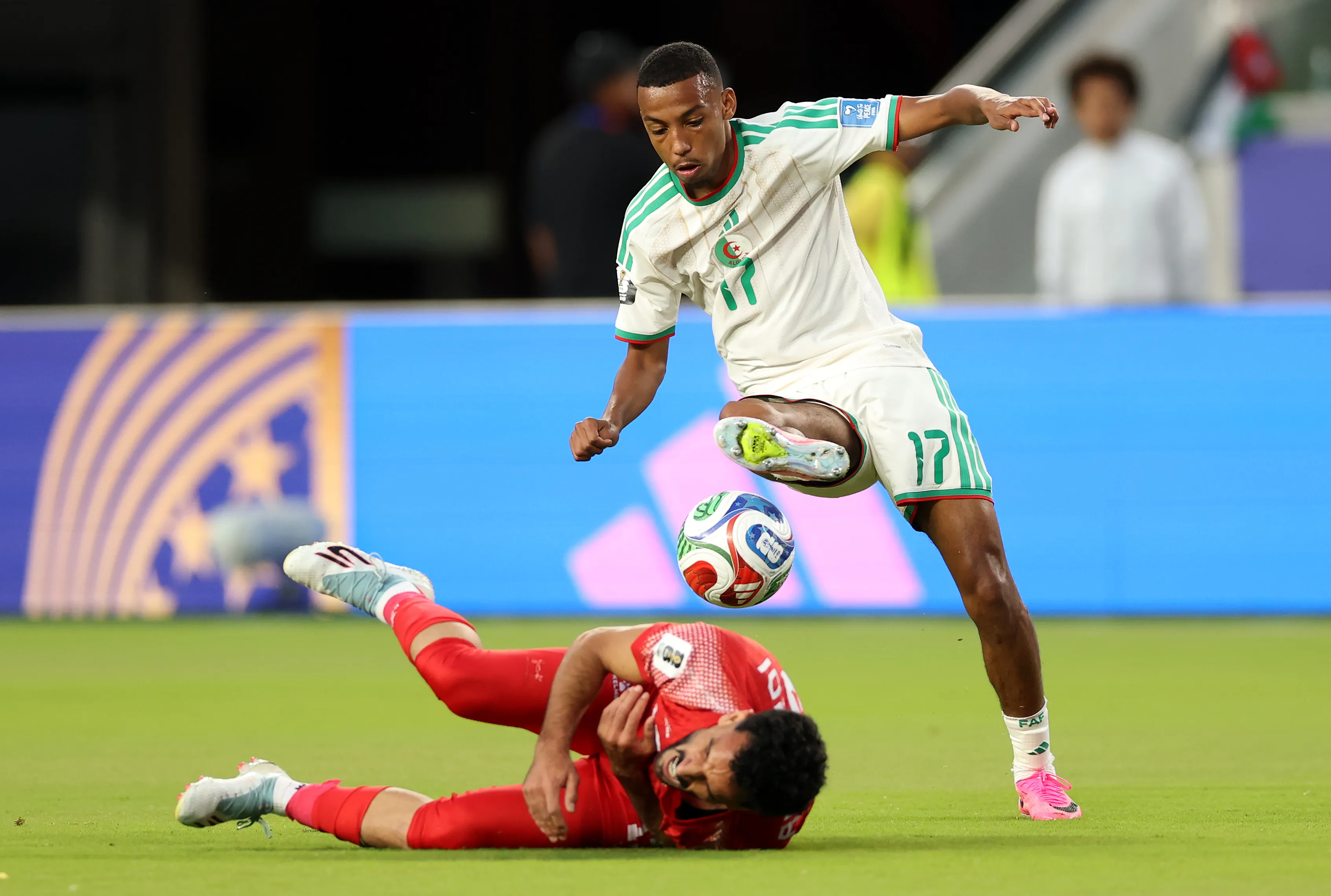 Jordânia e Argélia fazem jogo animado na Califórnia. Foto: Stu Forster/Getty Images.