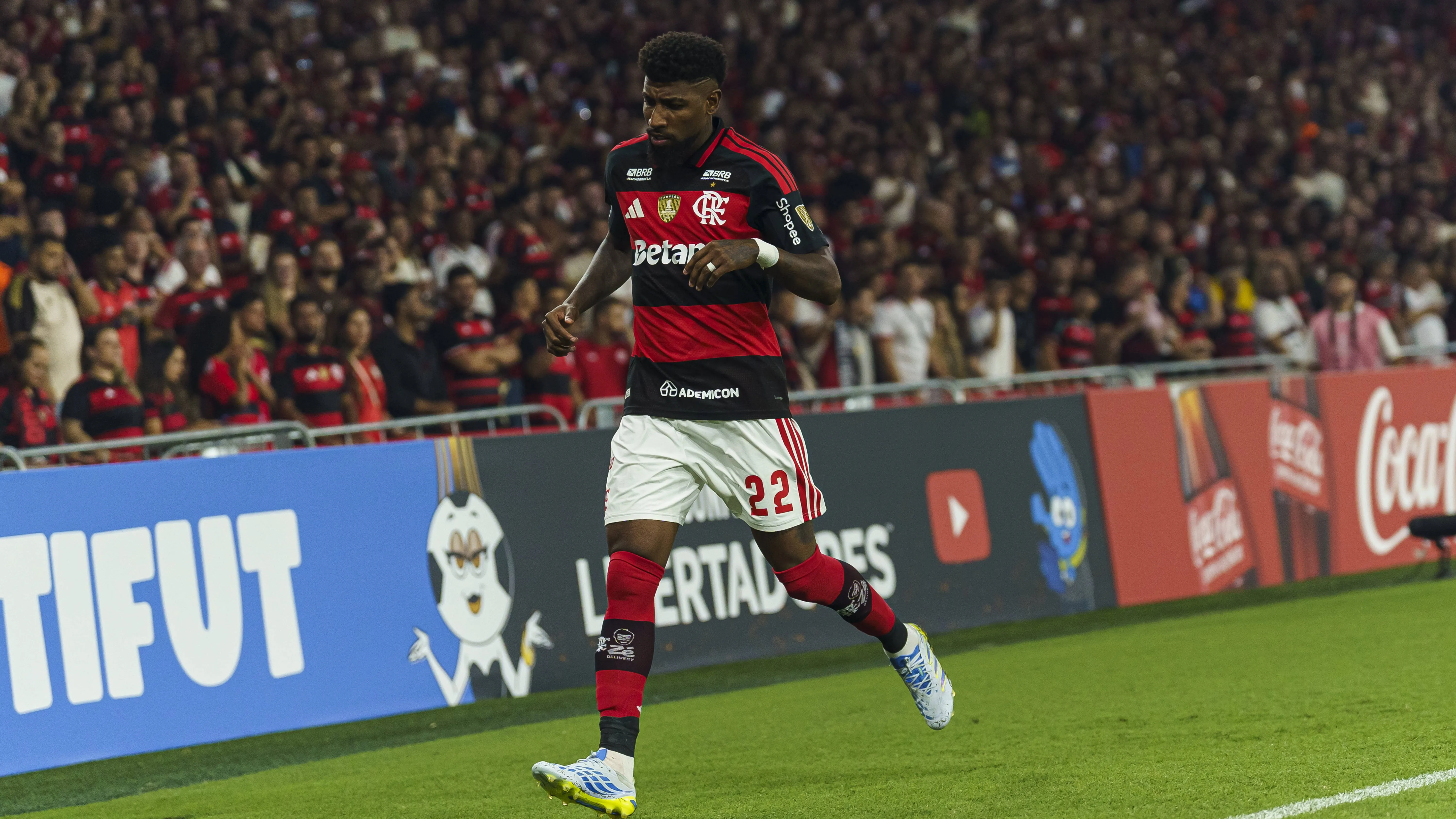 Flamengo v Independiente Medellin – Copa CONMEBOL Libertadores Rio de Janeiro, Emerson Royal – Foto: 
IMAGO / Latin Sport Images
