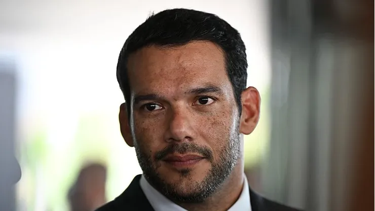 Samir Xaud, presidente da CBF. Foto: Ton Molina/Getty Images