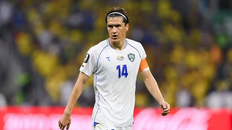 Shomurodov é o artilheiro do Uzbequistão. Foto: David Ramos/Getty Images