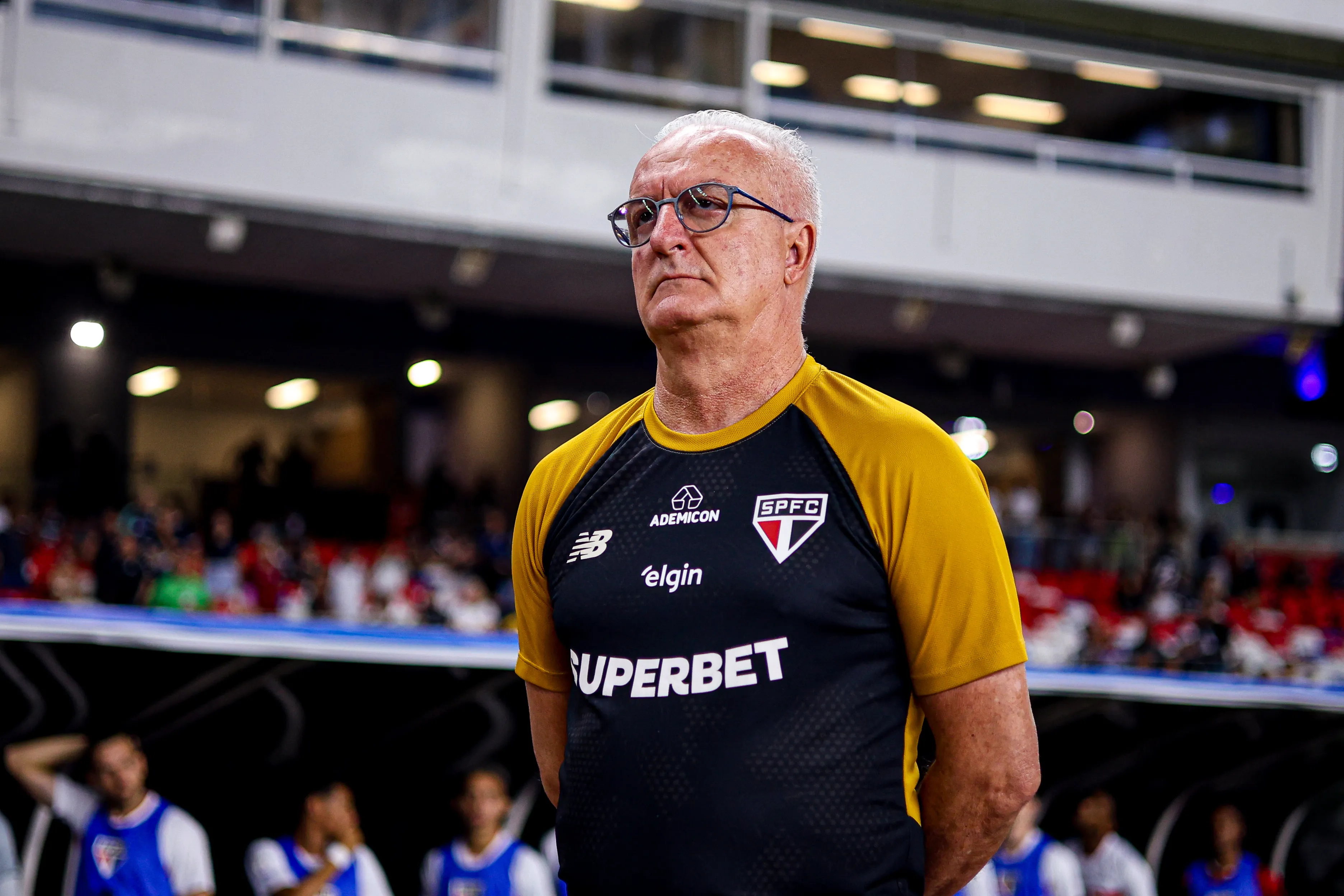 PA – BELEM – 31/05/2026 – BRASILEIRO A 2026, REMO X SAO PAULO – Dorival Junior tecnico do Sao Paulo durante partida contra o Remo no estadio Mangueirao pelo campeonato Brasileiro A 2026. Foto: Fernando Torres/AGIF