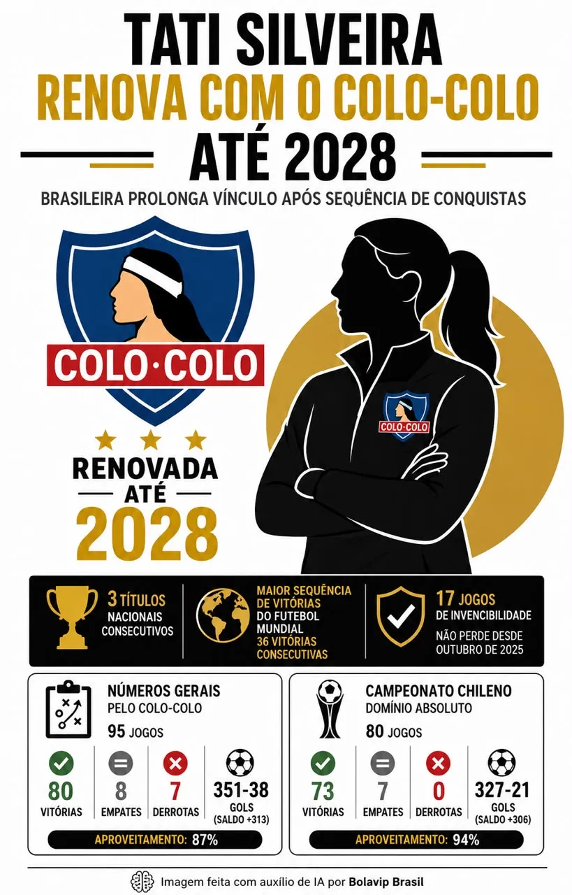 Infográfico gerado por Inteligência Artificial/Bolavip Brasil