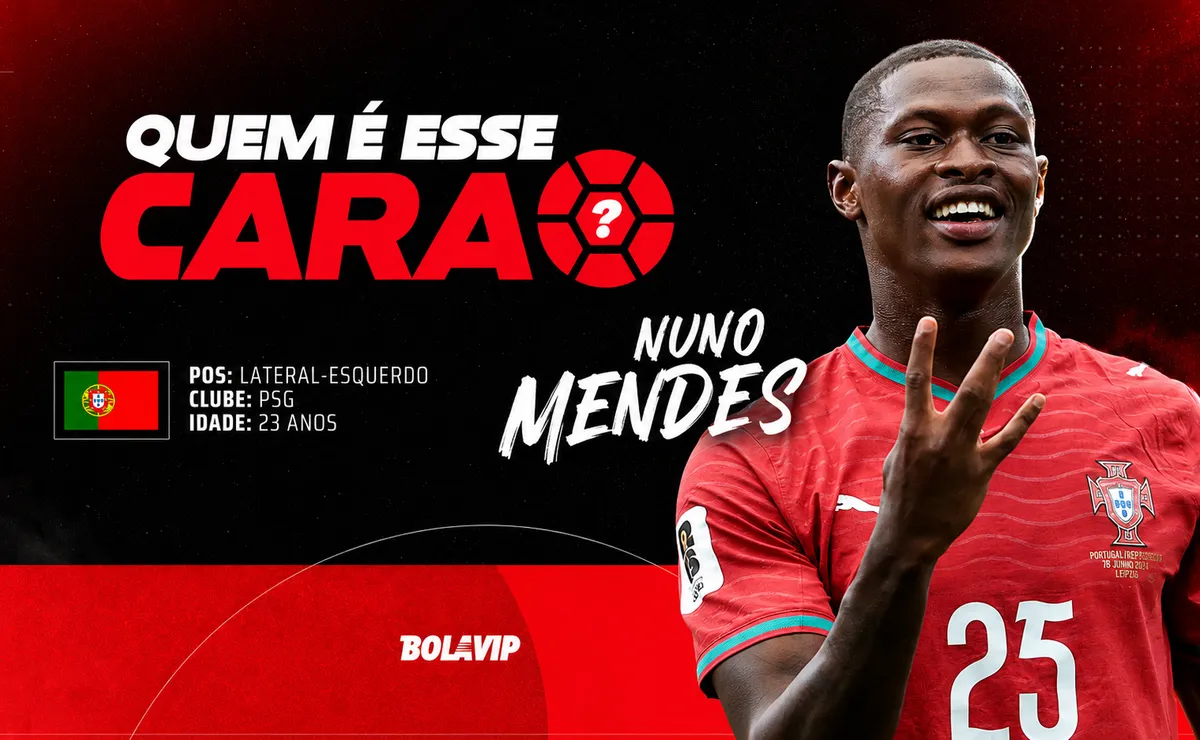 Quem é esse cara? Nuno Mendes marca golaço de falta em Portugal x Uzbequistão na Copa do Mundo