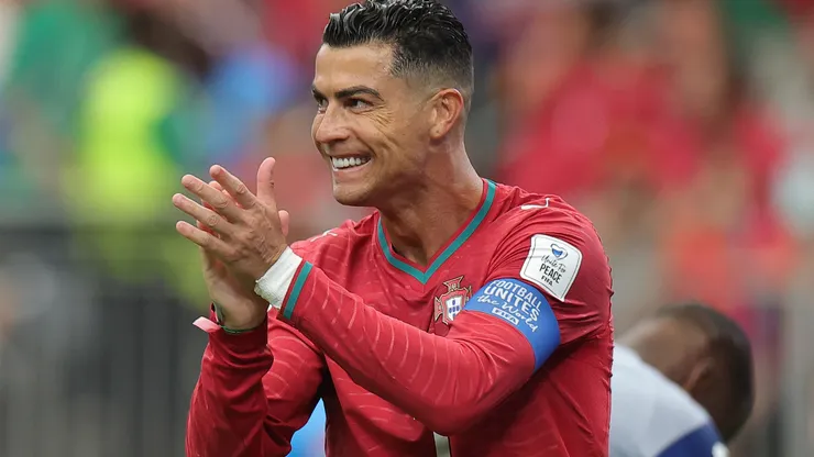 Cristiano Ronaldo comandou a goleada de Portugal - Foto: Alex Slitz/Getty Images