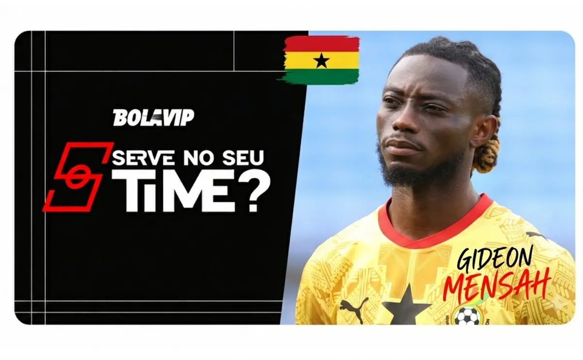 Gideon Mensah se destaca na Copa do Mundo por Gana e surge como opção para clubes brasileiros