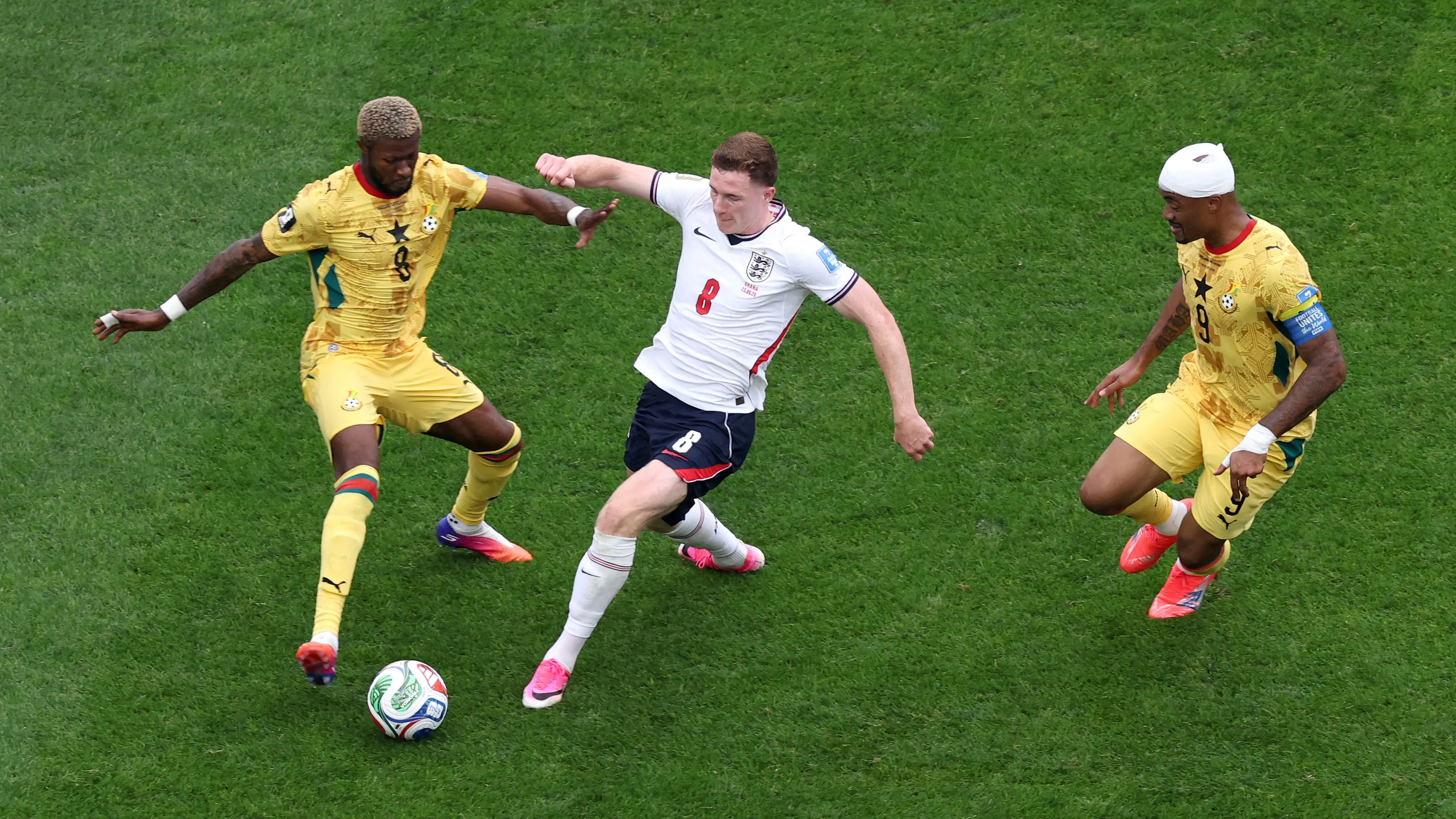 Inglaterra x Gana. (Photo by Mattia Ozbot/Getty Images)