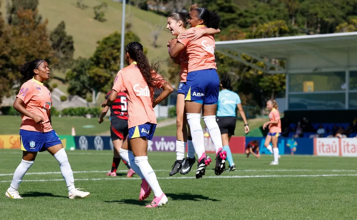 Seleção Brasileira Sub-15 intensifica preparação em busca do bicampeonato da Liga Evolução