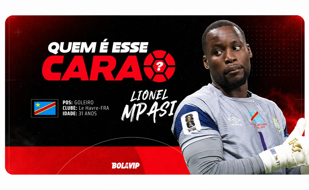 Quem é esse cara? Lionel Mpasi, goleiro do Congo que causou sufoco no ataque da Colômbia