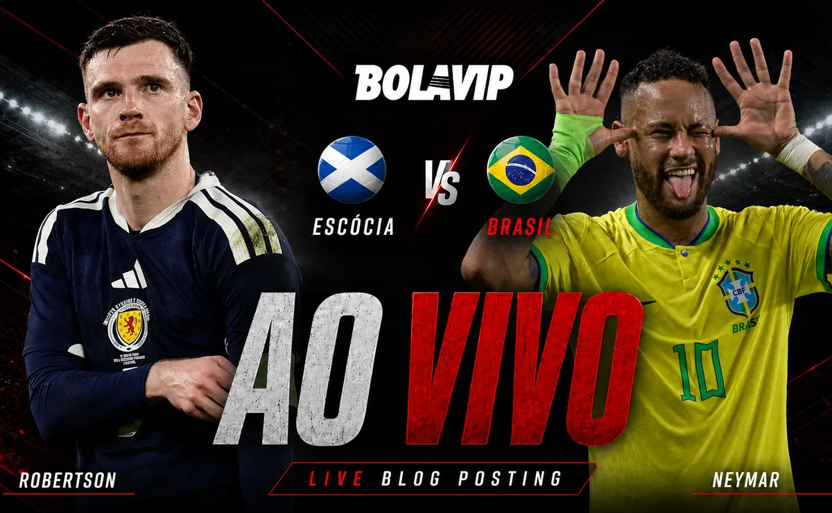 Ao Vivo | Escócia 0 x 2 Brasil: Mais um gol de Vini Jr! | Copa do Mundo 2026