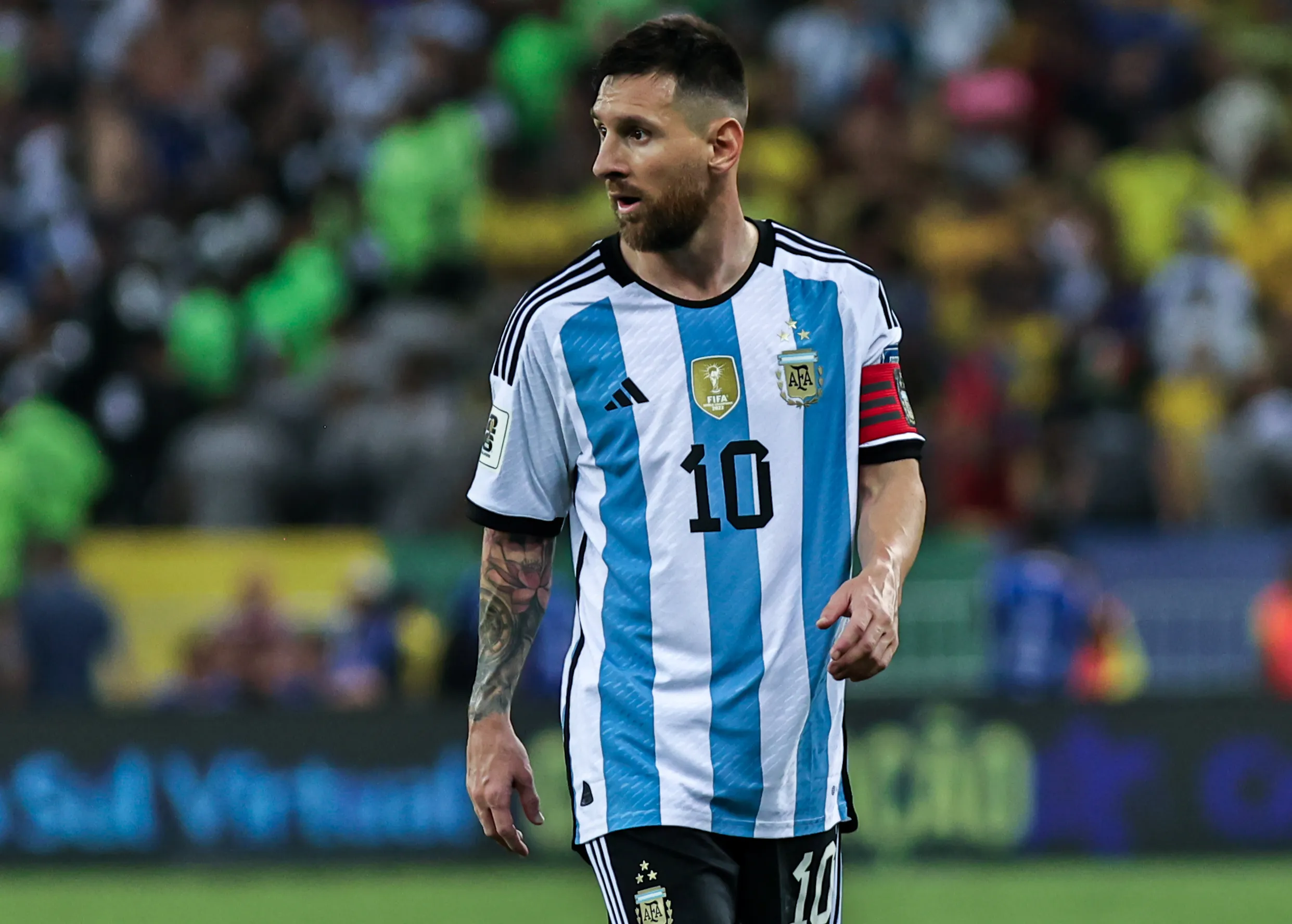Messi ultrapassa marca de Marta. Foto: Fabio Giannelli/AGIF
