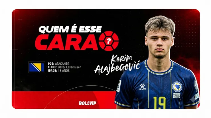 Kerim Alajbegović fez golaço em Bósnia x Catar