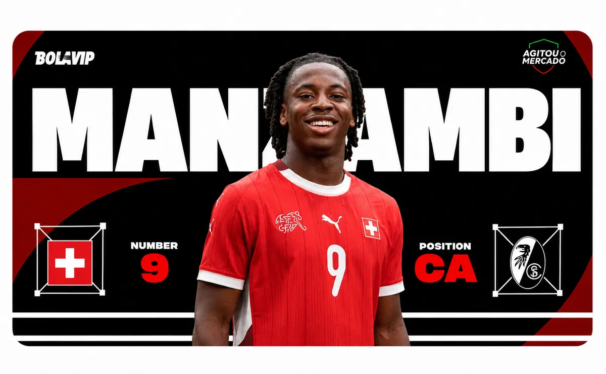 Manzambi ‘barbariza’ contra Canadá e interessa a Bayern, PSG e Chelsea após explosão suíça na Copa