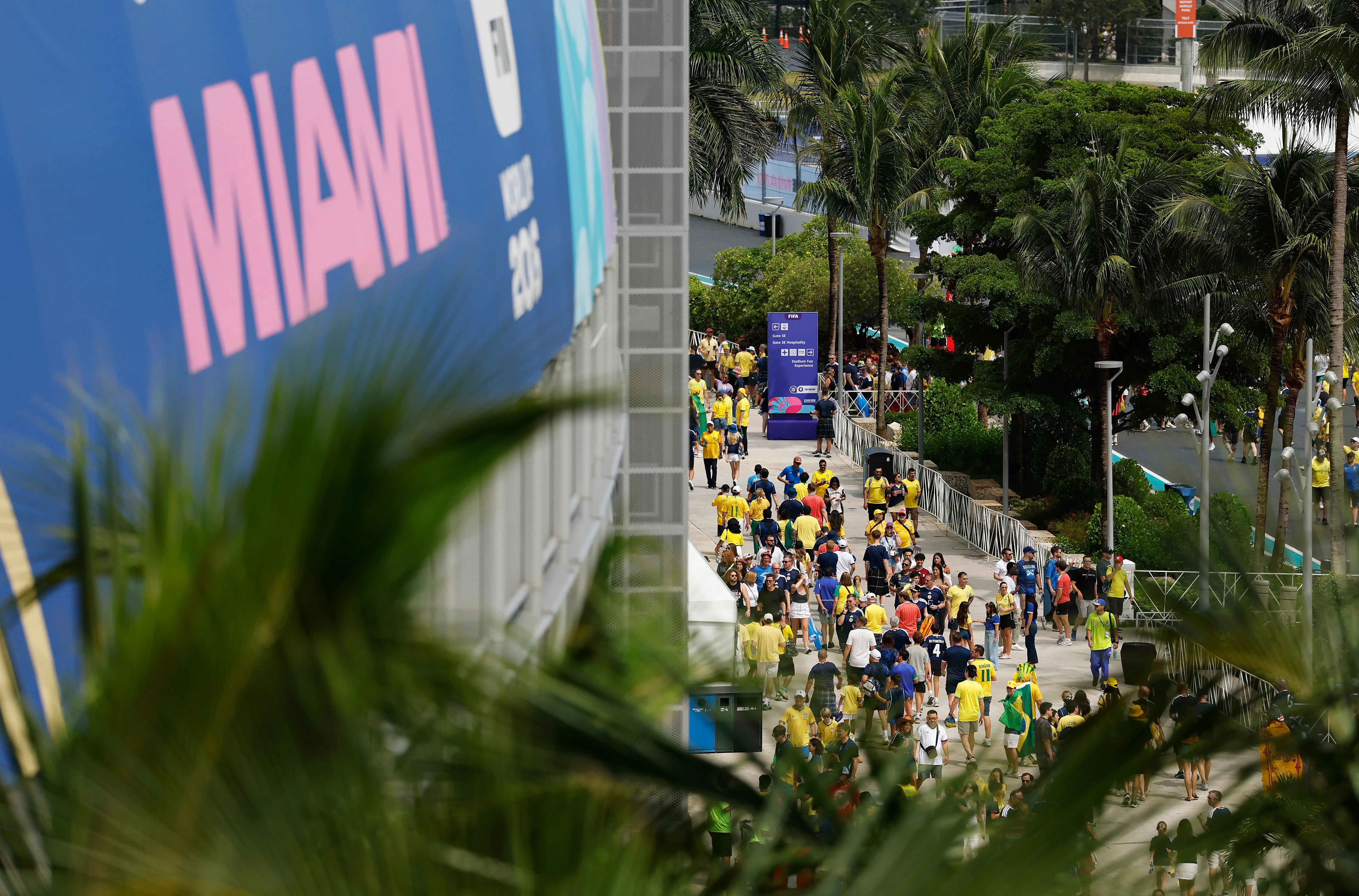 Hard Rock Stadium. (Photo by Michael Reaves/Getty Images)