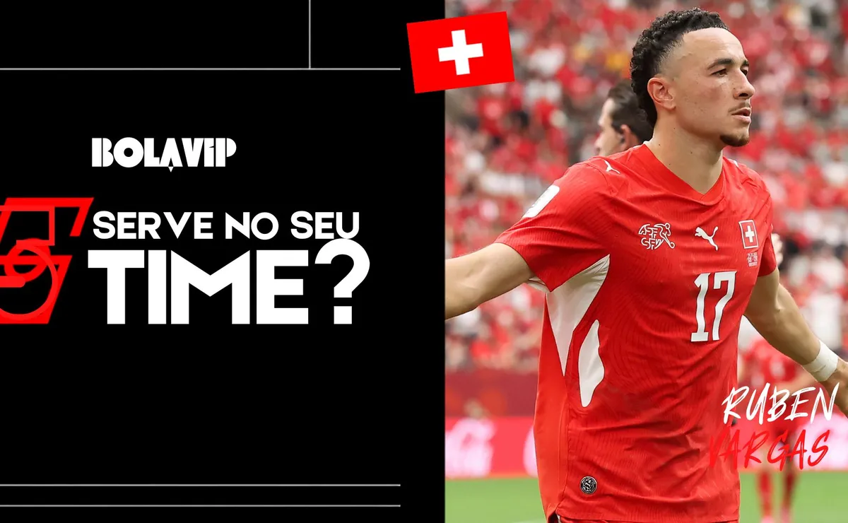 Serve no seu time? Ruben Vargas é destaque na Copa do Mundo e está avaliado em R$ 71 milhões