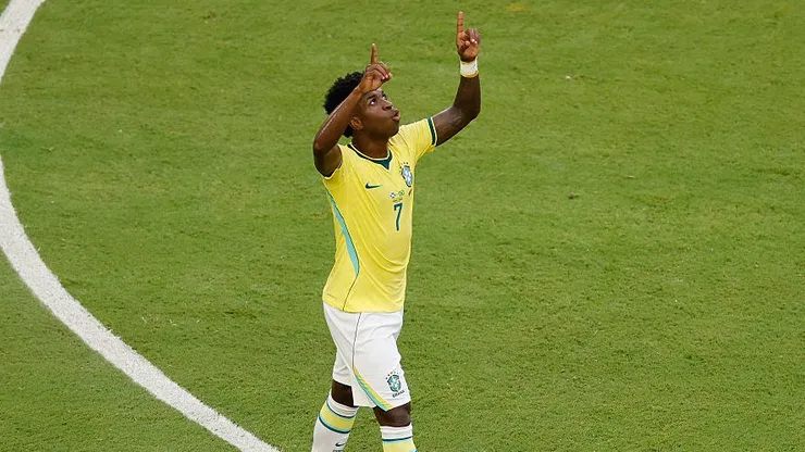 Vini pelo Brasil. Foto: Michael Reaves/Getty Images