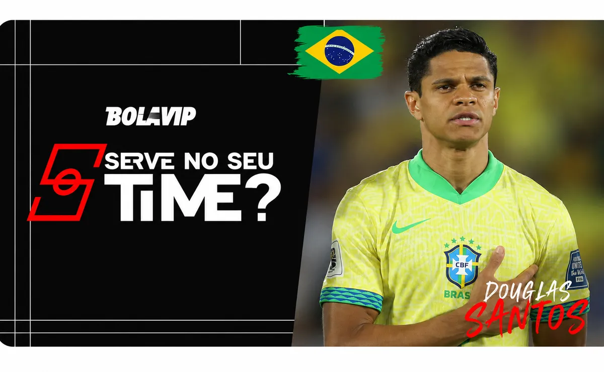 Douglas Santos custa R$ 44 milhões e se destaca na Copa do Mundo pela Seleção Brasileira