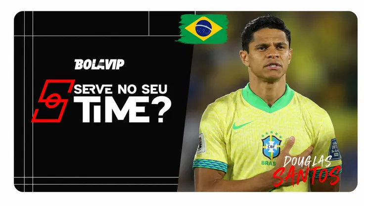 Douglas Santos , lateral-esquerdo da Seleção Brasileira