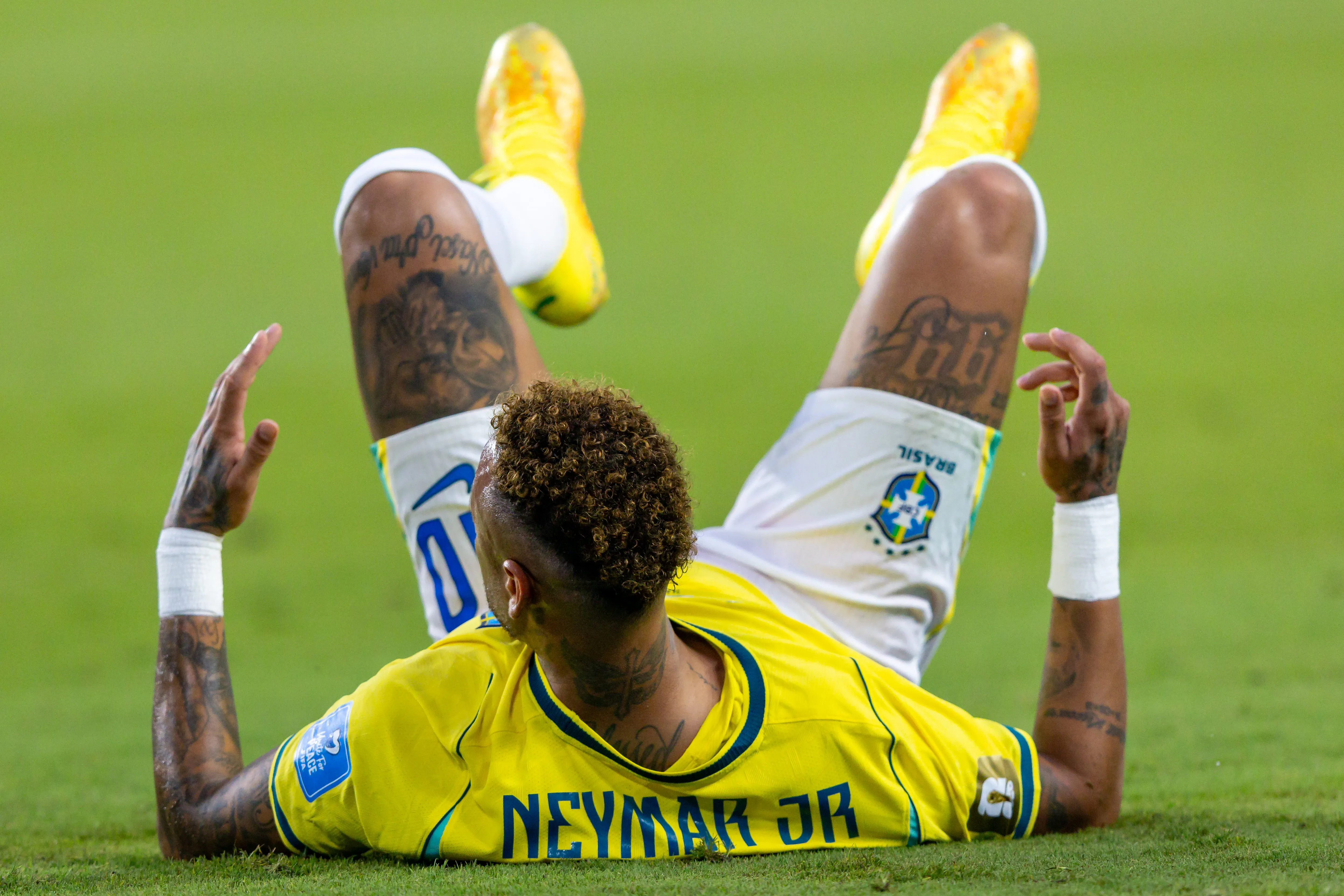 ESTADOS UNIDOS – MIAMI – 24/06/2026 – COPA DO MUNDO 2026, BRASIL X ESCOCIA – Neymar Jr jogador do Brasil entra em campo durante partida contra o Escocia no estadio Miami pelo campeonato Copa Do Mundo 2026. Foto: Rodolfo Buhrer/AGIF