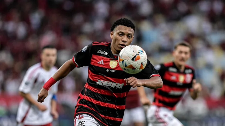 Daniel Sales jogador do Flamengo durante partida contra o Olimpyacos no estadio Maracana pelo campeonato Mundial Sub20. Foto: Thiago Ribeiro/AGIF