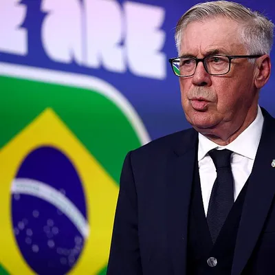 Ancelotti quer troca de passes mais rápida na Seleção Brasileira