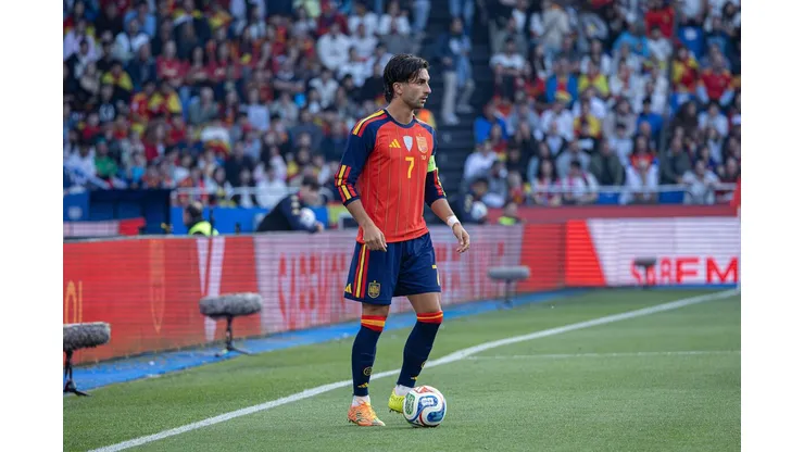 Ferran Torres, da Espanha | Crédito: David Loché / Alamy Stock Photo