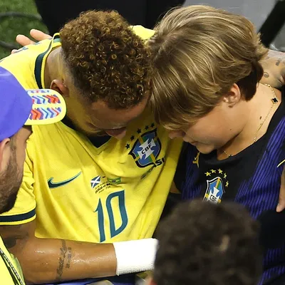 Davi Lucca comemora volta de Neymar na Seleção Brasileira