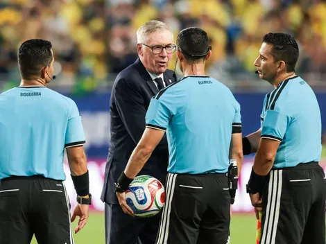 Vídeo vaza: Ancelotti 'explode' com juiz
