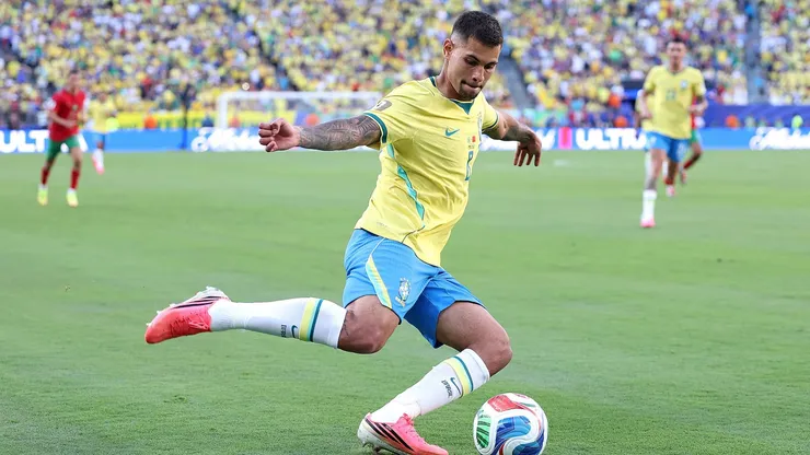 Bruno Guimarães e Danilo lideram ranking físico do Brasil em vitória sobre a Escócia - Foto Kevin C. CoxGetty Images