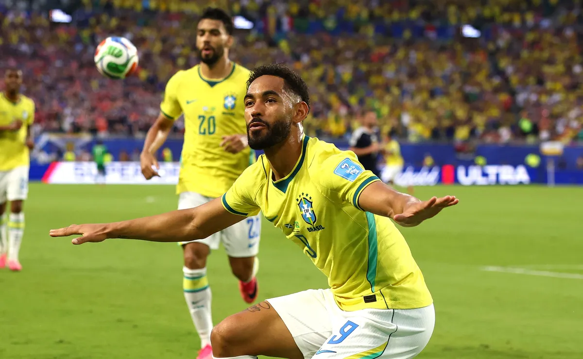 Matheus Cunha tem mais gols na Copa do Mundo do que nas Eliminatórias pela Seleção Brasileira