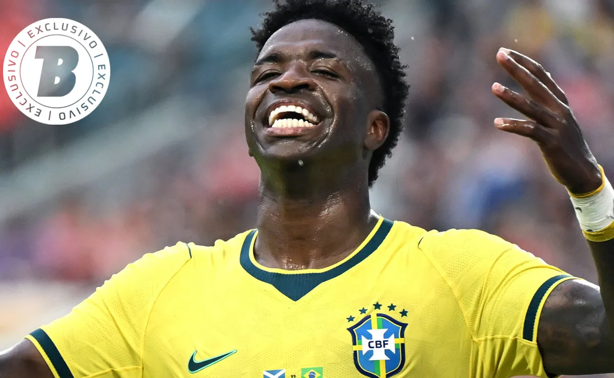 Vini Jr. brilha e supera Tostão e Ronaldo em participações diretas em gols por partida em Copas