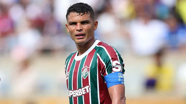 Fluminense anunciou o retorno de Thiago Silva. Foto: Alex Grimm/Getty Images