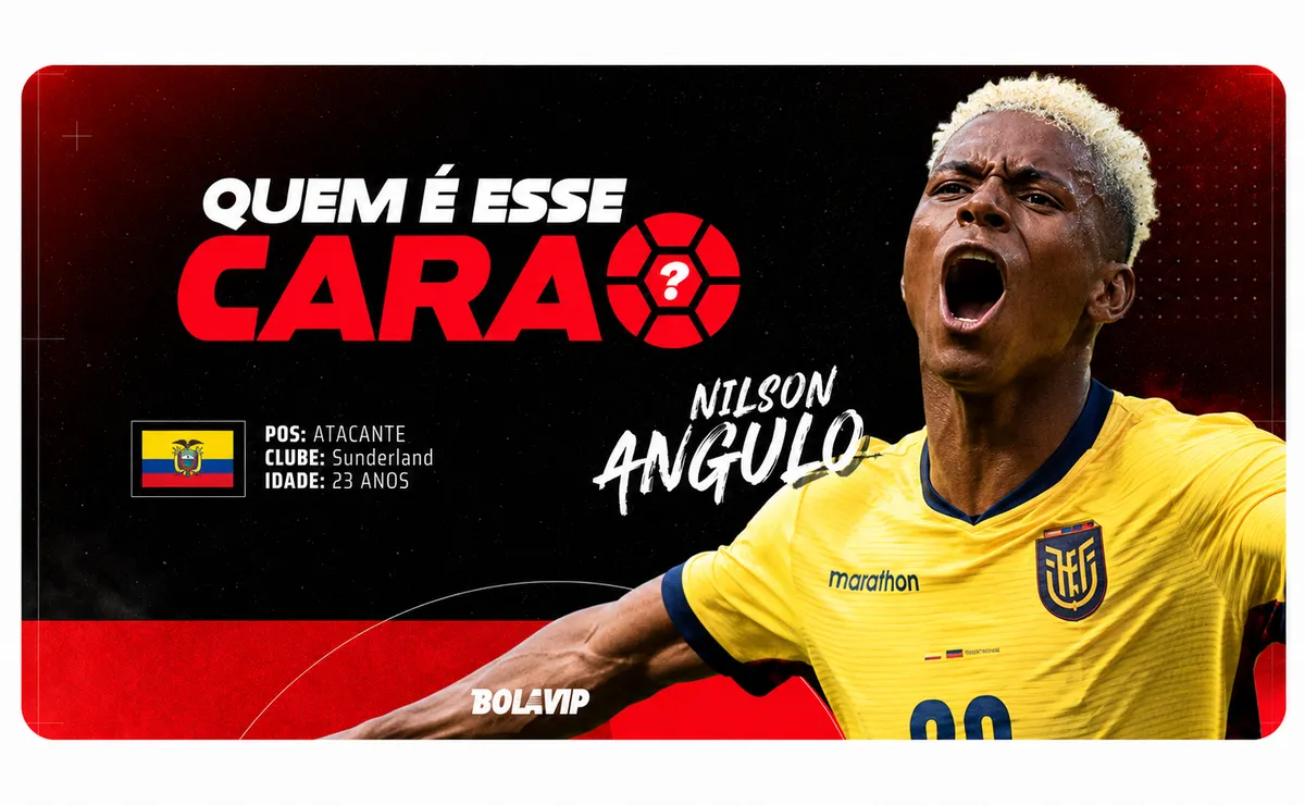 Quem é esse cara: Nilson Angulo faz grande partida e gol dá gás para reação do Equador na Copa do Mundo