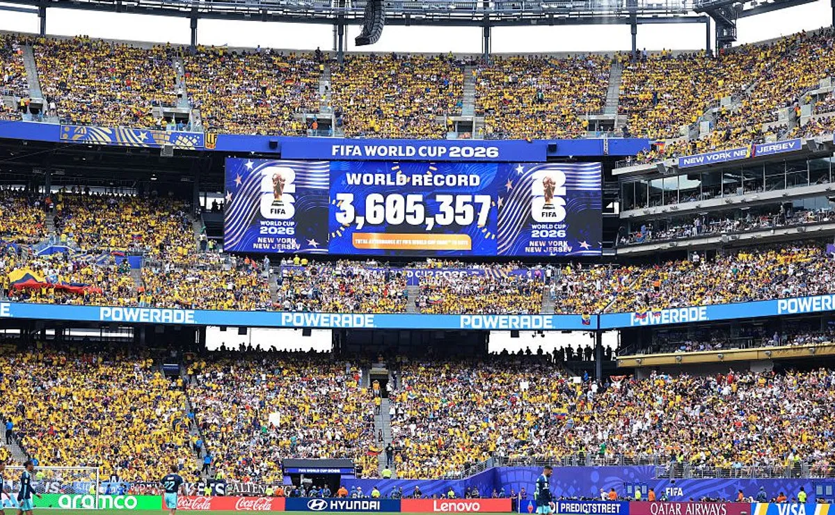 Copa do Mundo 2026 chega a 3,6 milhões de torcedores e quebra recorde histórico de público