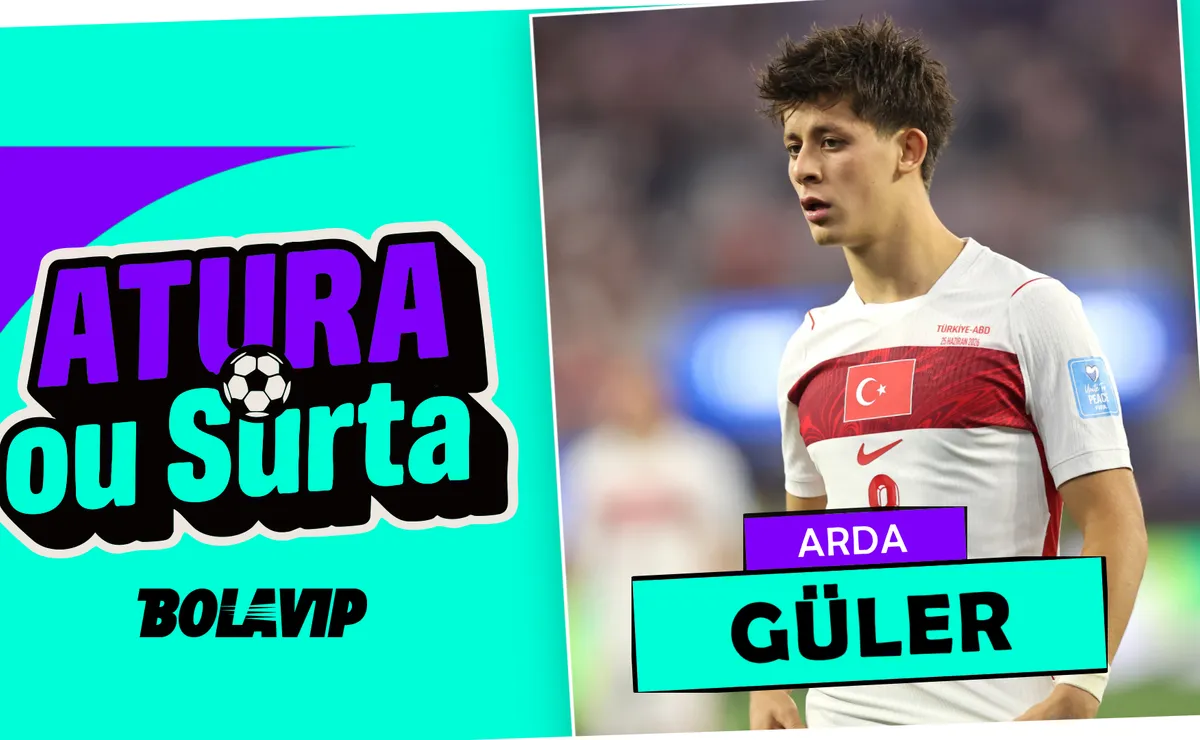 Atura ou surta: Arda Güler comanda vitória em Turquia x EUA e ‘aparece tarde’ na Copa
