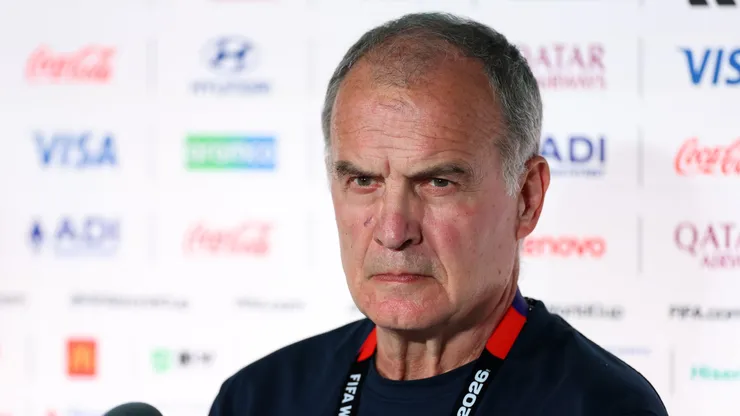 Marcelo Bielsa na Copa. (Photo by Florencia Tan Jun/Getty Images)