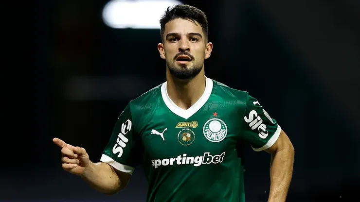 O cenário de Flaco López vai mudar depois da Copa e o Verdão já se movimenta - (Photo by Miguel Schincariol/Getty Images)