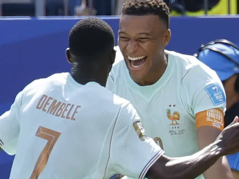 Mbappé tem dia de ‘garçom’ em vitória da França