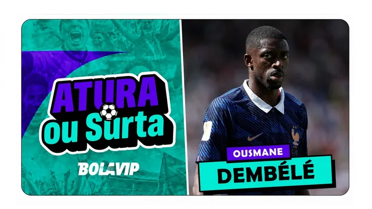 Atura ou surta - Dembélé. Foto: Dan Mullan/Getty Images