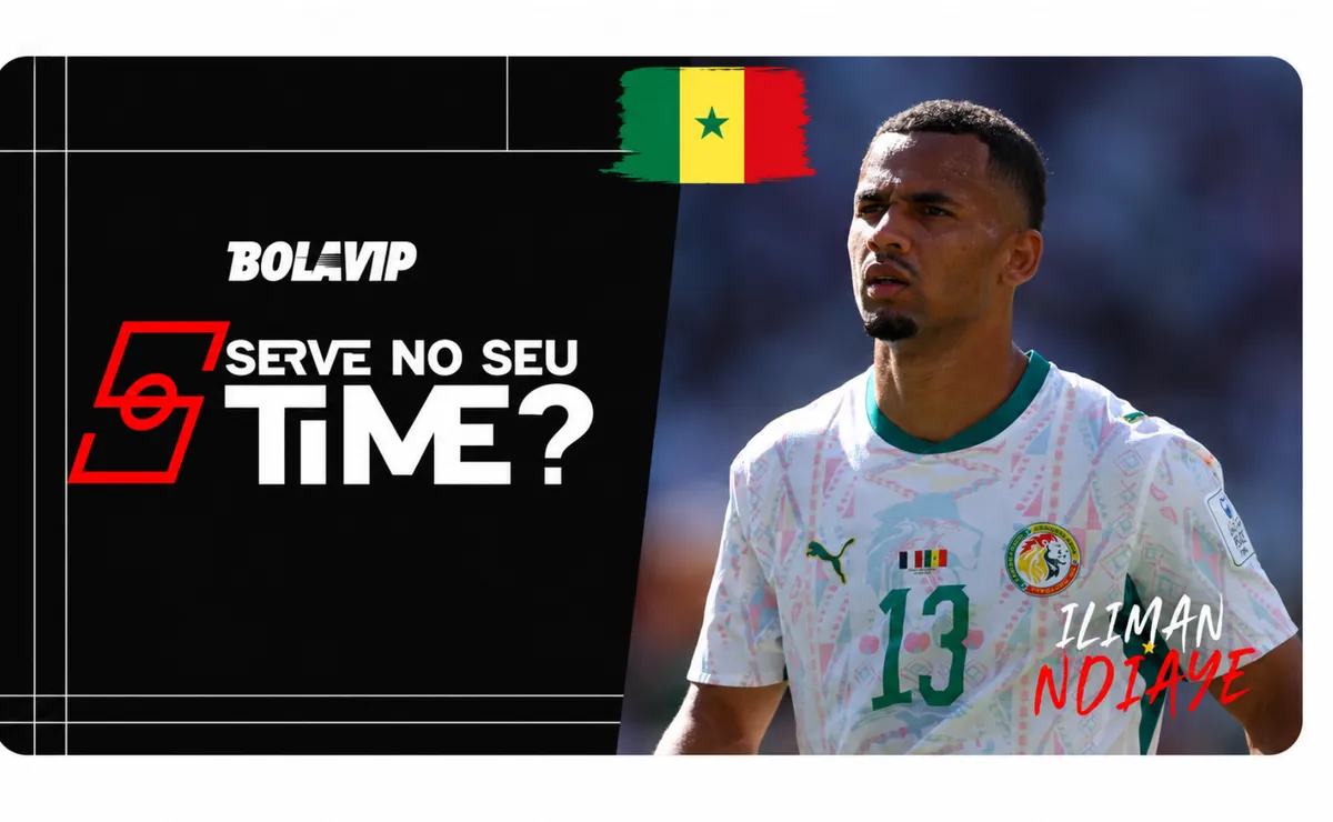 Serve no seu time? Iliman Ndiaye marca golaço na goleada de Senegal e vira boa opção para clubes